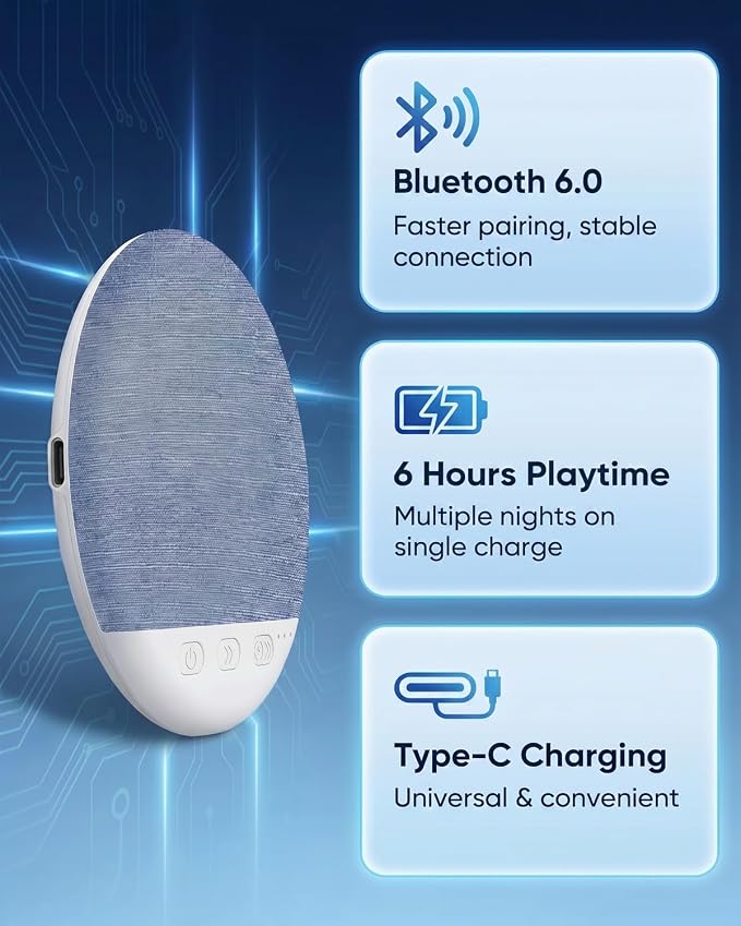 Under Pillow Bluetooth Sleep Speaker