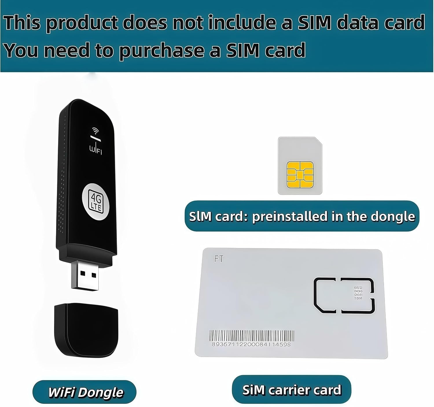 4G LTE USB Portable WiFi Router