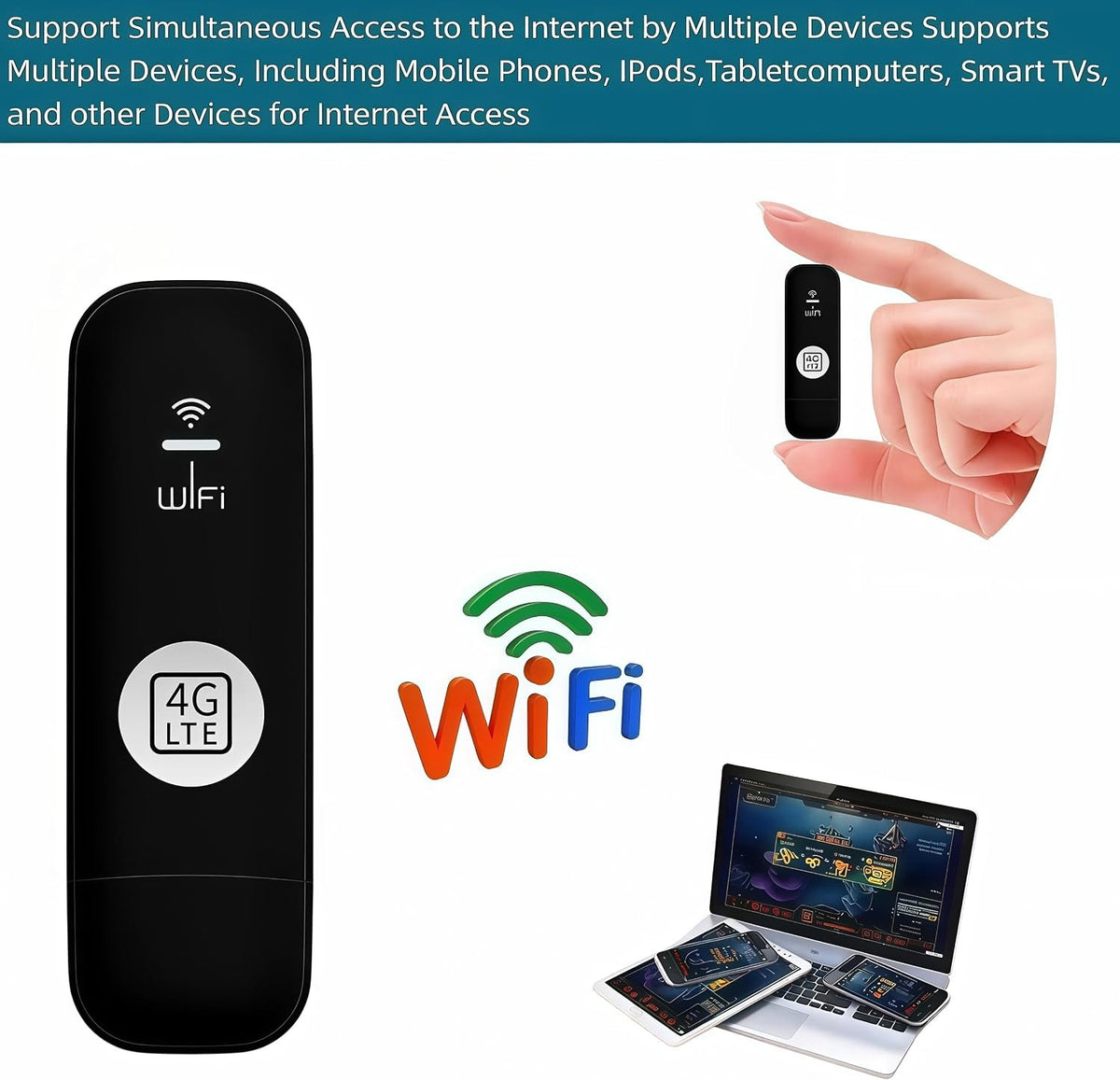 4G LTE USB Portable WiFi Router